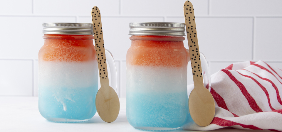 Red, White and Blue Slush